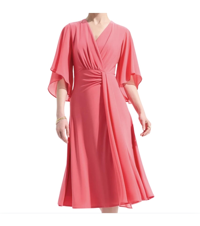 Joseph Ribkoff LDS Dress 4479 Paradise coral