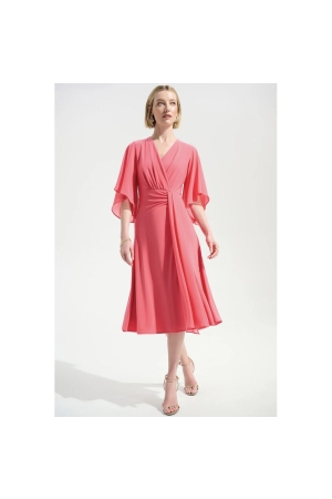 Joseph Ribkoff LDS Dress 4479 Paradise coral