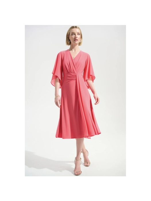 Joseph Ribkoff LDS Dress 4479 Paradise coral
