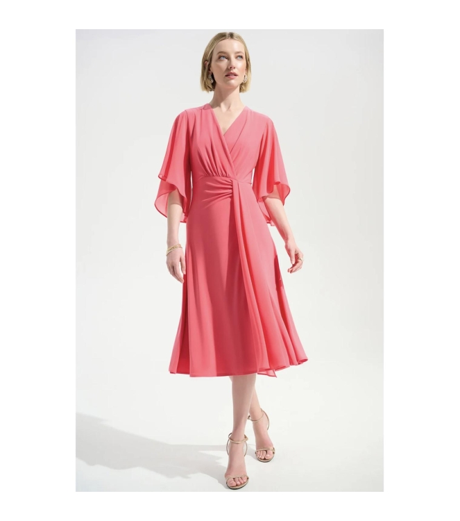 Joseph Ribkoff LDS Dress 4479 Paradise coral