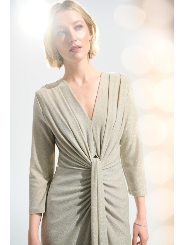 Joseph Ribkoff LDS Dress 3059 Champagne