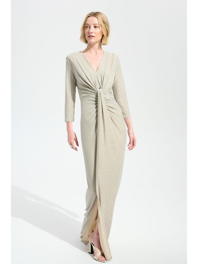Joseph Ribkoff LDS Dress 3059 Champagne