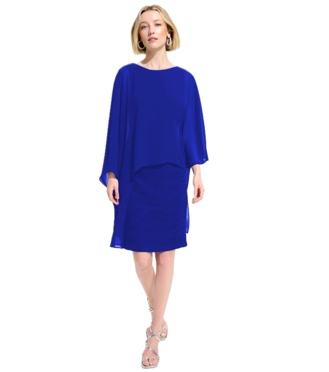 Joseph Ribkoff LDS Dress 2922 Royal Sapphire