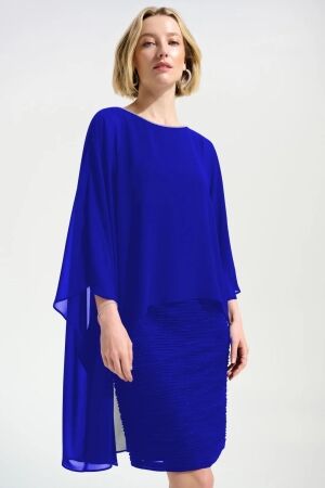 Joseph Ribkoff LDS Dress 2922 Royal Sapphire