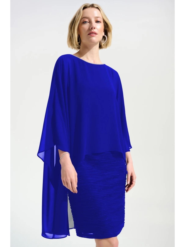 Joseph Ribkoff LDS Dress 2922 Royal Sapphire
