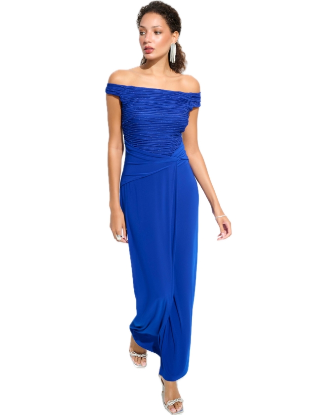 Joseph Ribkoff LDS Dress 2922 Royal Sapphire