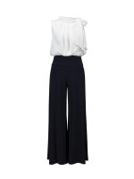 Joseph Ribkoff LDS Jumpsuit 2229 Midnight blue/vanilla