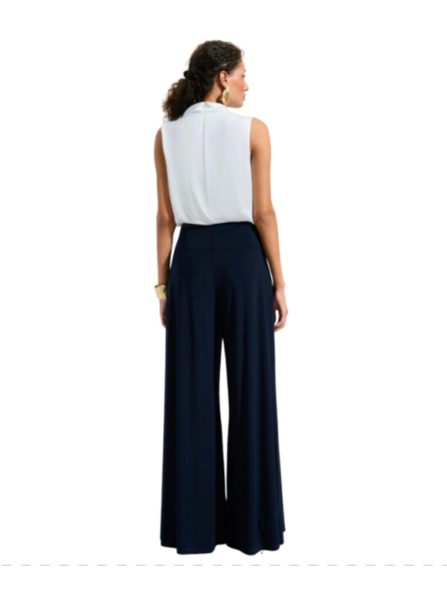 Joseph Ribkoff LDS Jumpsuit 2229 Midnight blue/vanilla