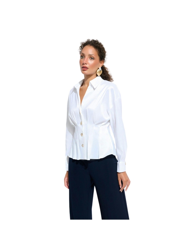 Joseph Ribkoff LDS Blouse 1761 Vanilla