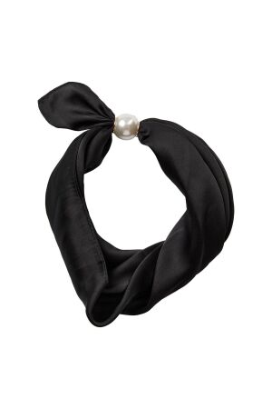 Co Couture PearlCC Scarf Black Stripe