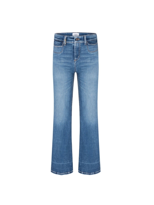 Cambio Fabienne pocket 5159 Summer modern used blue denim