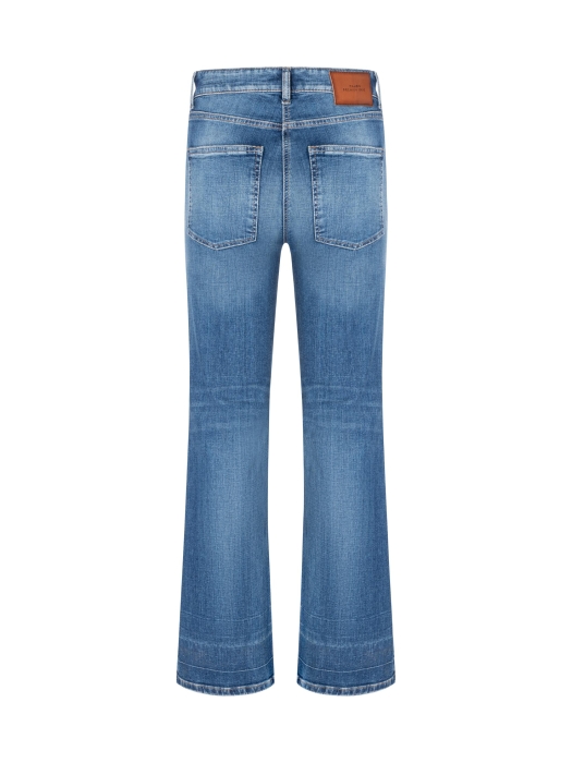 Cambio Fabienne pocket 5159 Summer modern used blue denim