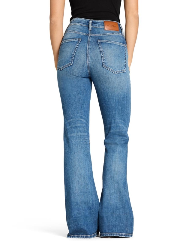 Cambio Fabienne pocket 5159 Summer modern used blue denim