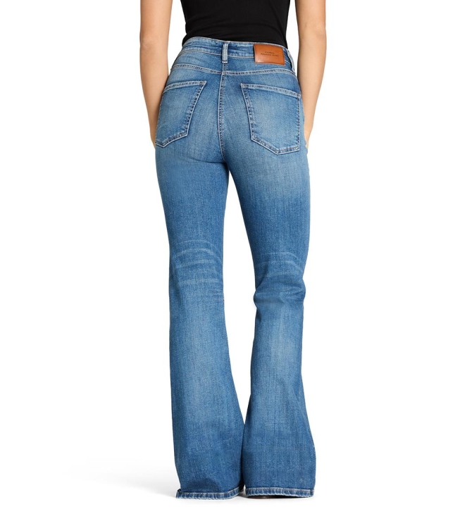 Cambio Fabienne pocket 5159 Summer modern used blue denim