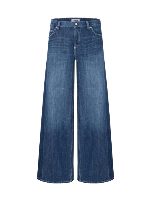 Cambio Palazzo patch 5025 Spring mid blue denim