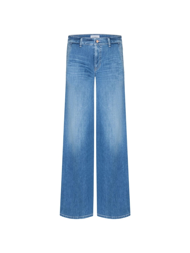 Cambio Alek 5261 Summer used contrast blue denim