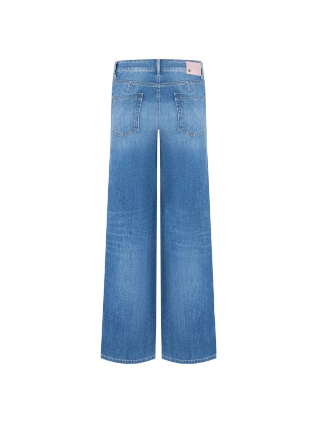 Cambio Alek 5261 Summer used contrast blue denim