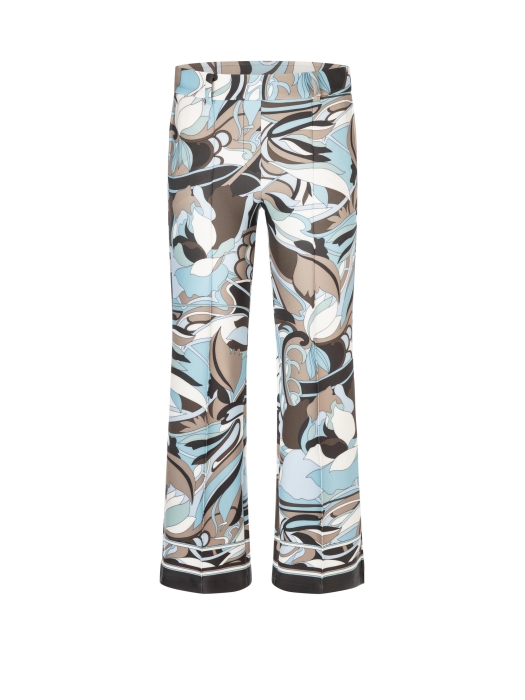 Cambio Francoise cropped 887 Fancy sky/blue/coffe/haze
