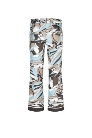 Cambio Francoise cropped 887 Fancy sky/blue/coffe/haze
