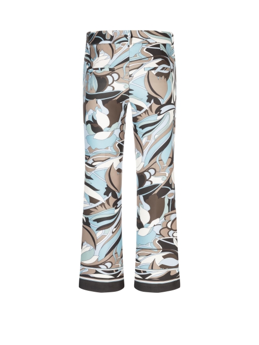 Cambio Francoise cropped 887 Fancy sky/blue/coffe/haze
