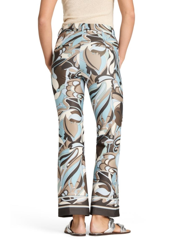 Cambio Francoise cropped 887 Fancy sky/blue/coffe/haze
