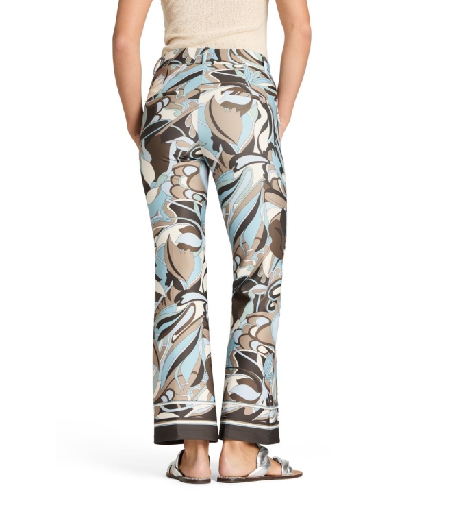 Cambio Francoise cropped 887 Fancy sky/blue/coffe/haze