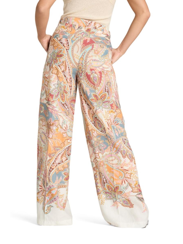 Cambio Adrienne 802 Faded paisley ocean/peach