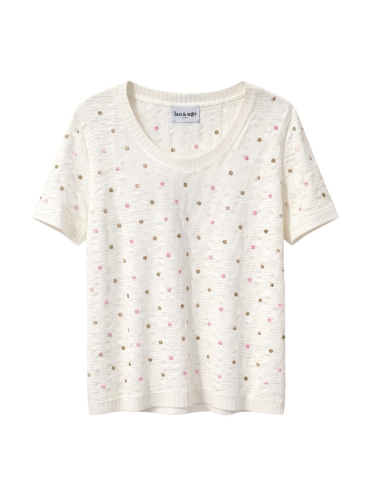 Leo en Ugo TOP AE127 OFF WHITE