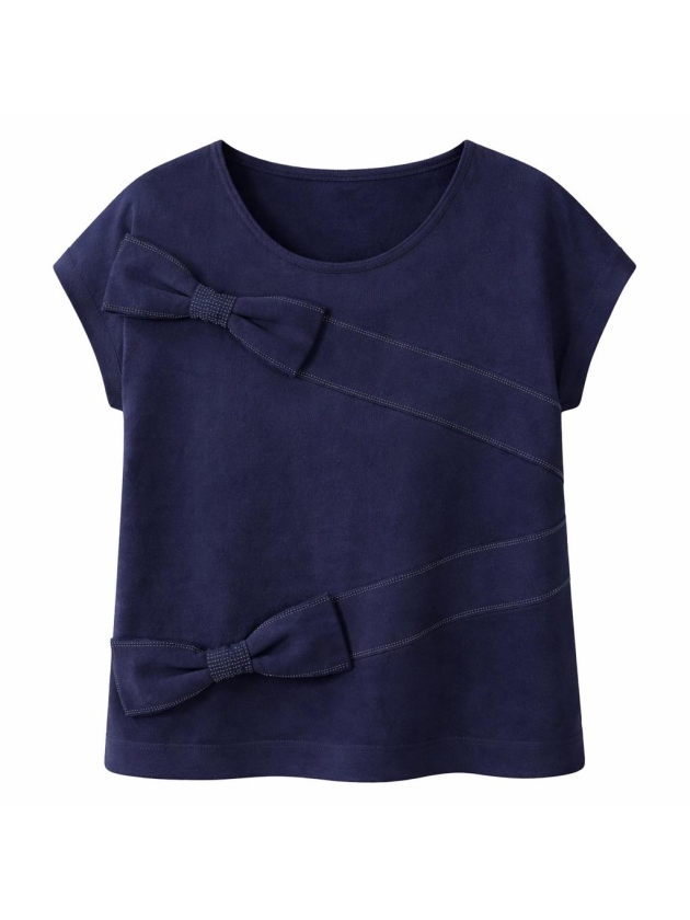 Leo en Ugo TOP BE711 NAVY BLUE