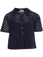 Leo en Ugo SHIRT JE924 NAVY BLUE