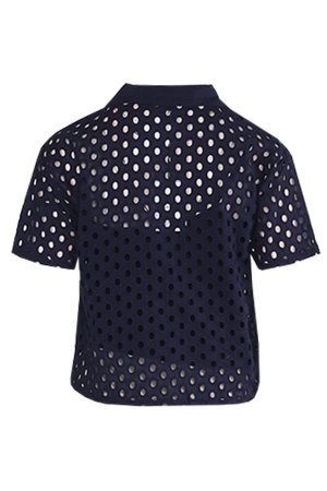 Leo en Ugo SHIRT JE924 NAVY BLUE