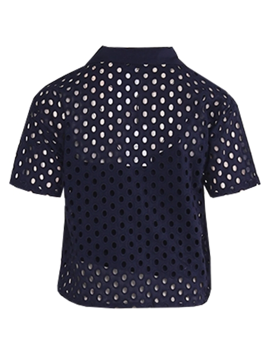 Leo en Ugo SHIRT JE924 NAVY BLUE