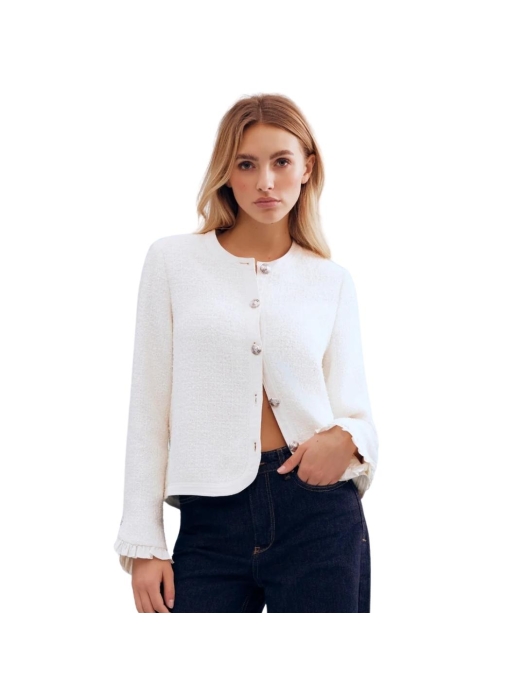 Leo en Ugo JACKET KE377 OFF WHITE