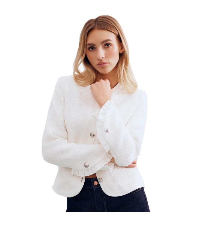 Leo en Ugo JACKET KE377 OFF WHITE