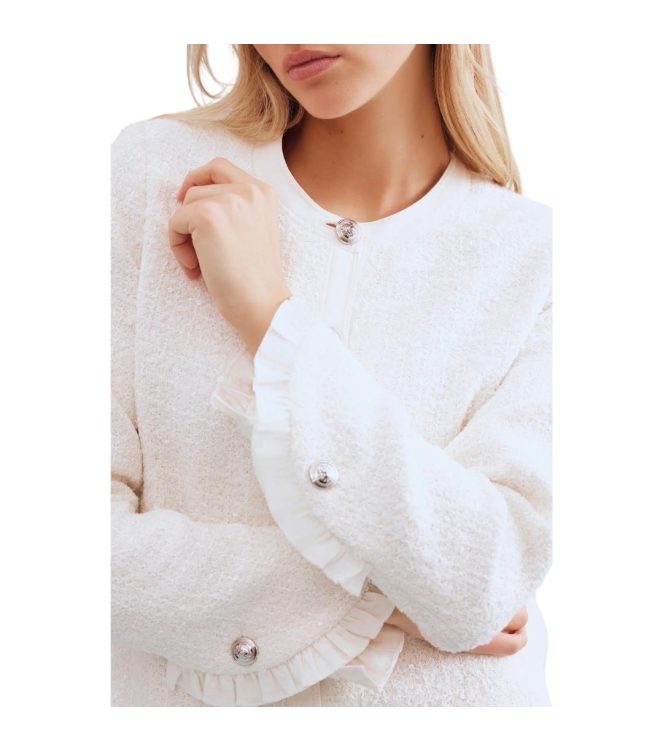 Leo en Ugo JACKET KE377 OFF WHITE