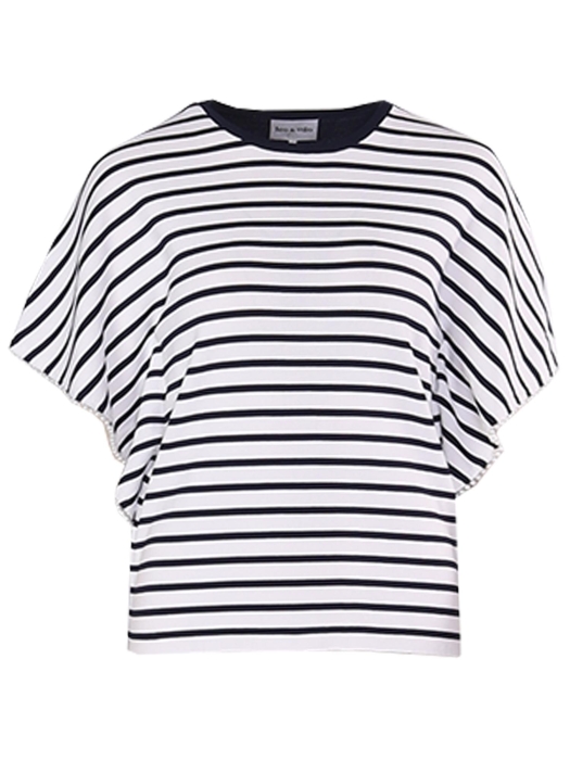 Leo en Ugo TOP ME400 NAVY/WHITE