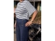 Leo en Ugo TOP ME400 NAVY/WHITE