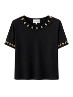 Leo en Ugo TEE SHIRT TEB749 BLACK