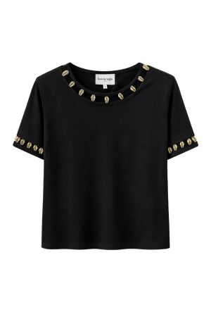 Leo en Ugo TEE SHIRT TEB749 BLACK