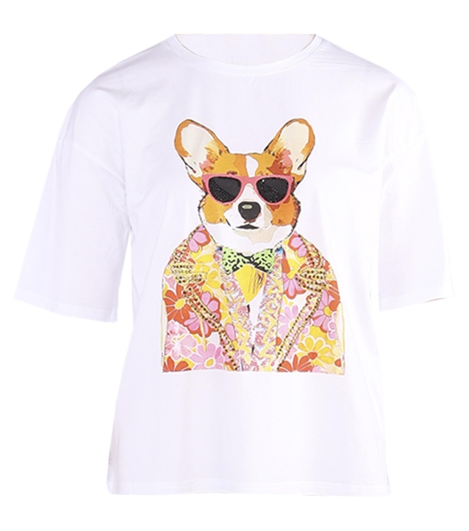 Leo en Ugo TEE SHIRT TEK079 WHITE