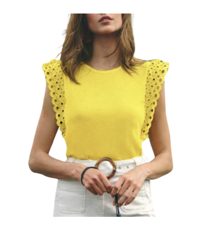 Leo en Ugo TEE SHIRT TEV657 YELLOW