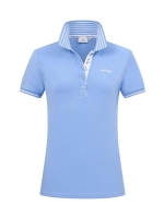 HV Polo Poloshirt HVSMackenzie MS Skyblue