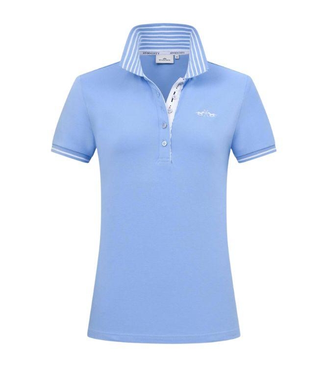HV Polo Poloshirt HVSMackenzie MS Skyblue