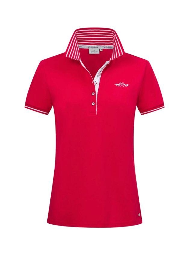 HV Polo Poloshirt HVSMackenzie MS Red