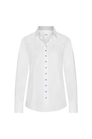 HV Polo Blouse HVSDaisy 0001 White