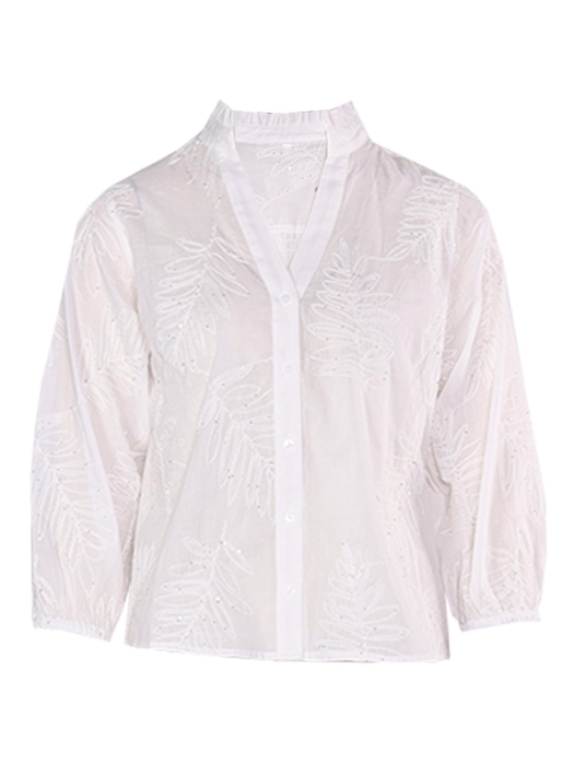 HV Polo Blouse HVSDemi White