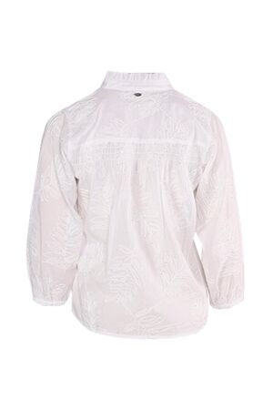 HV Polo Blouse HVSDemi White