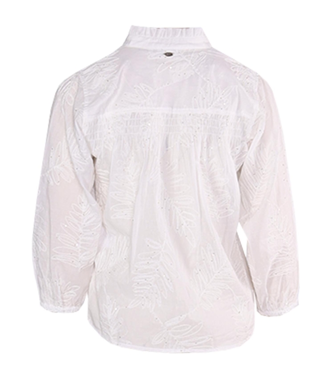 HV Polo Blouse HVSDemi White