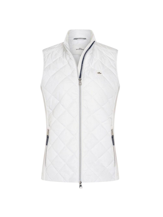 HV Polo Bodywarmer HVSPaisley White