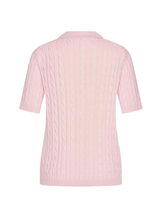 HV Polo Knitted polo HVSAnna Soft Pink